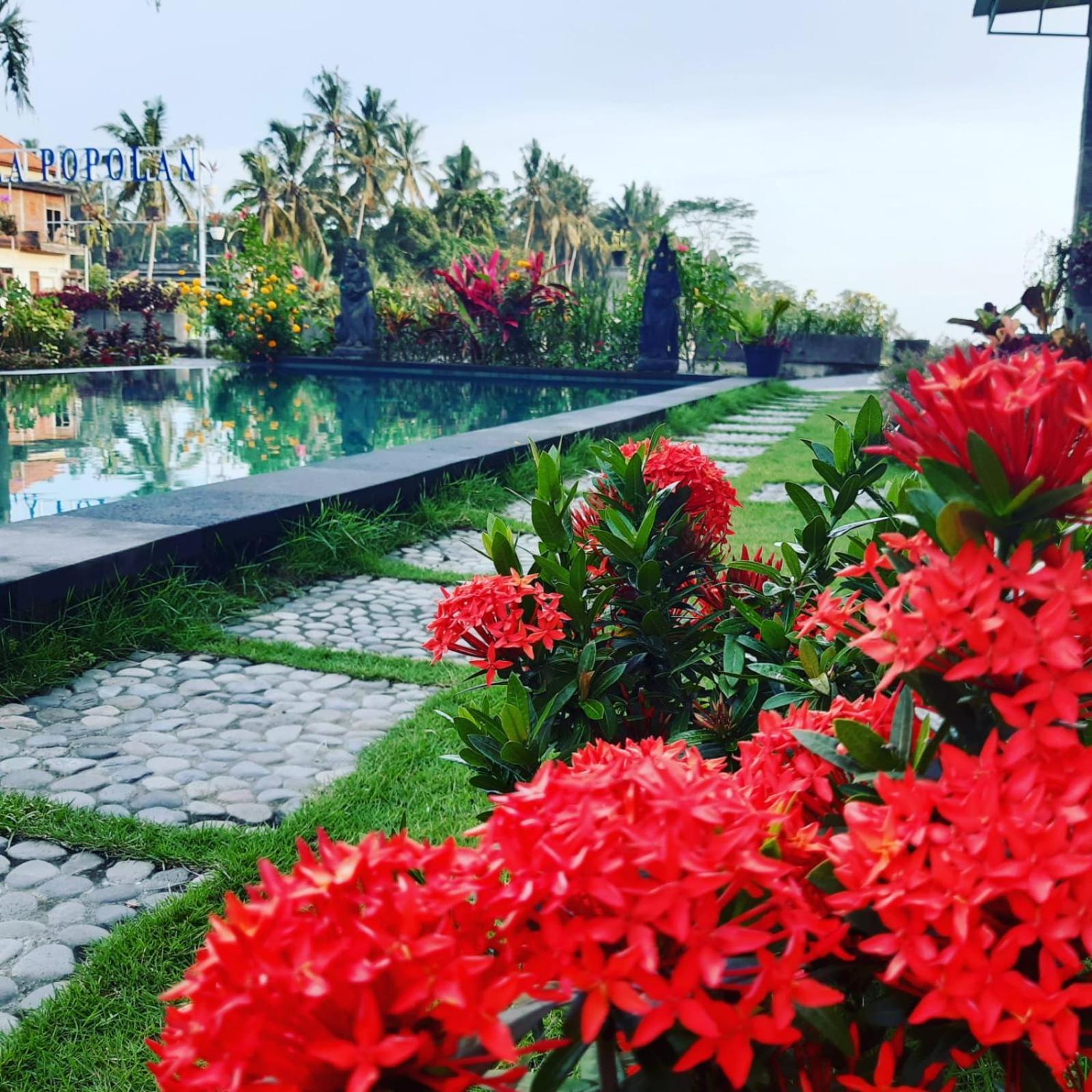 Villa Popolan And Guest House Ubud Exterior foto